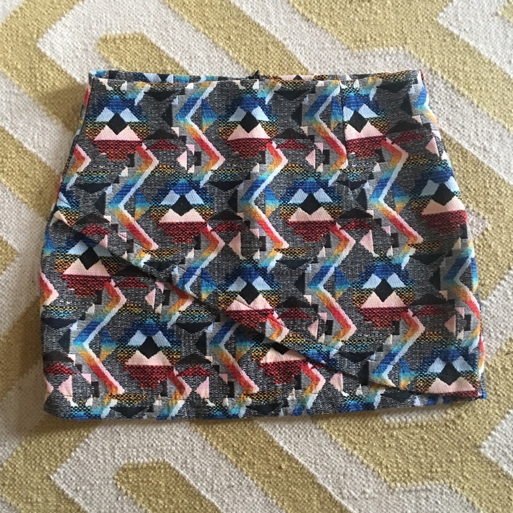 Zara Tribal/Geometric Print Mini